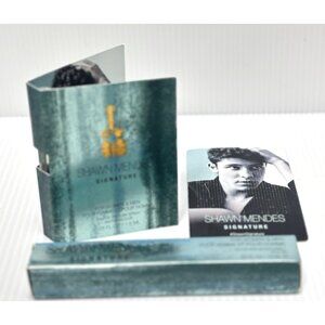 Shawn Mendes Signature 3 Pc Set Rollerball 10ml Scented Tattoo & Mini Vial NEW